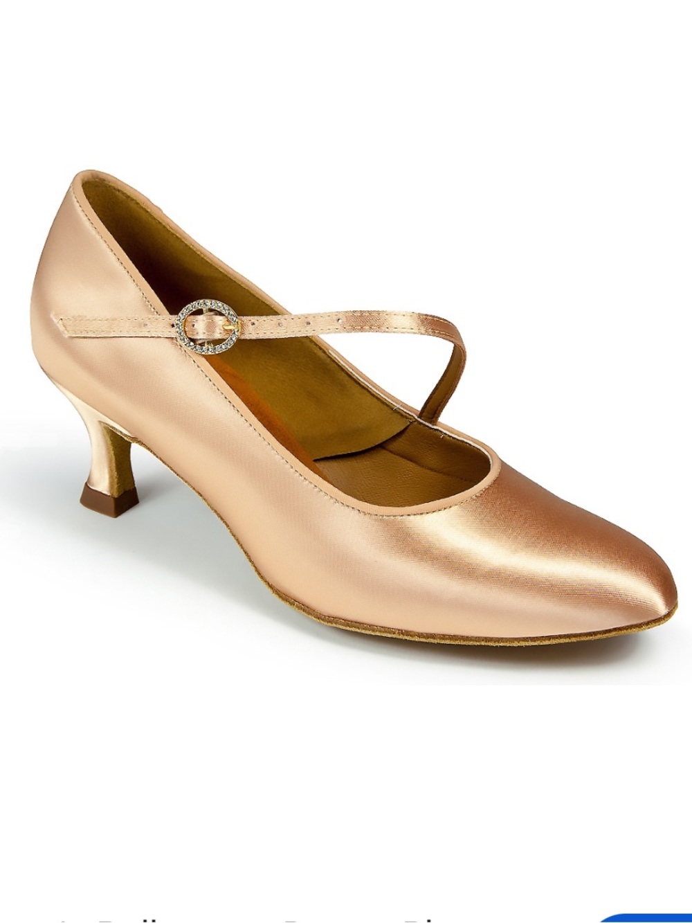 International Dance Shoes Gold Satin Heels Sz 7 Star Trek Screen Worn